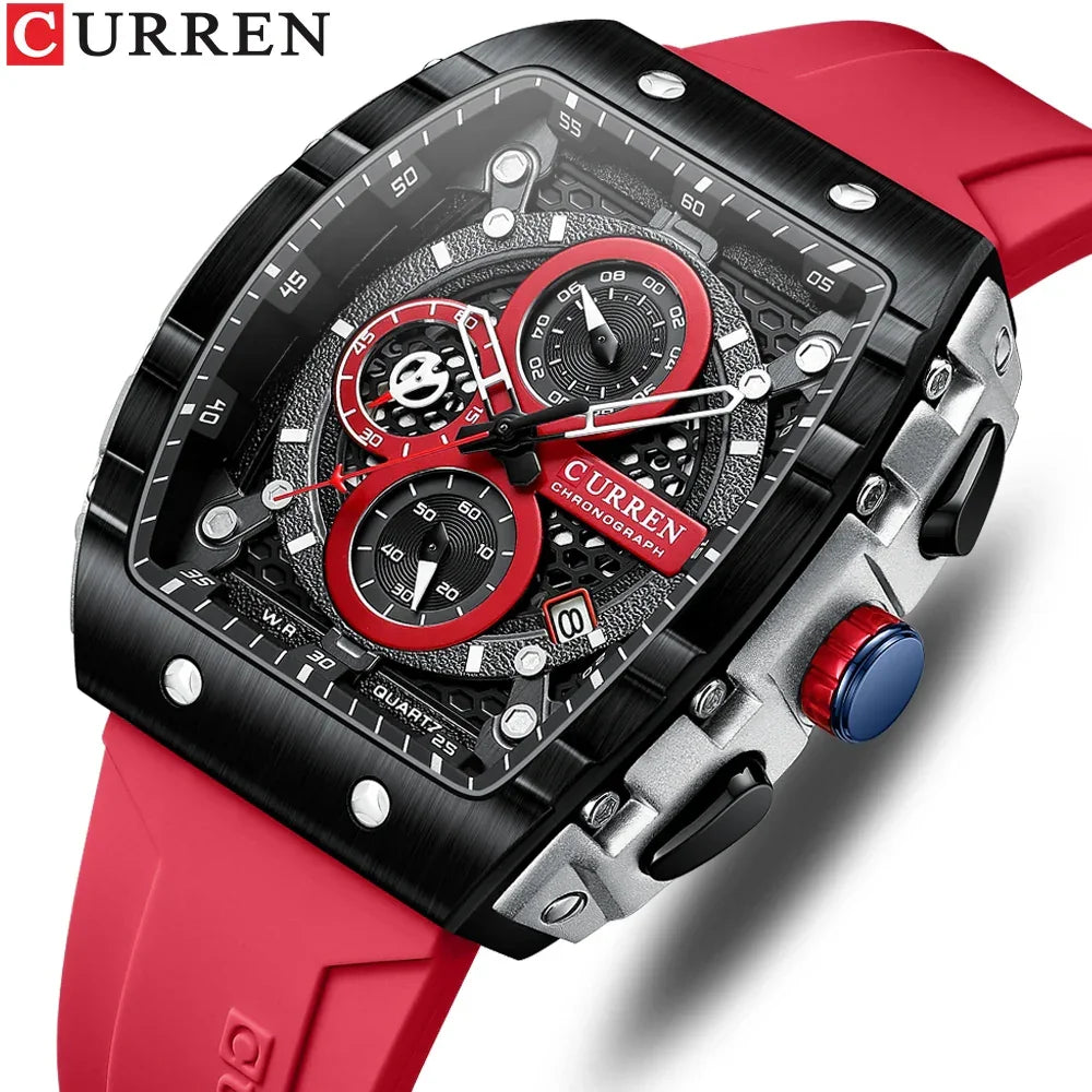 Relógio Curren Regent Red Masculino