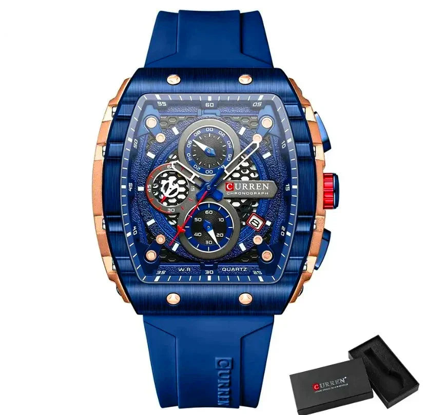 Relógio Curren Regent Blue Masculino